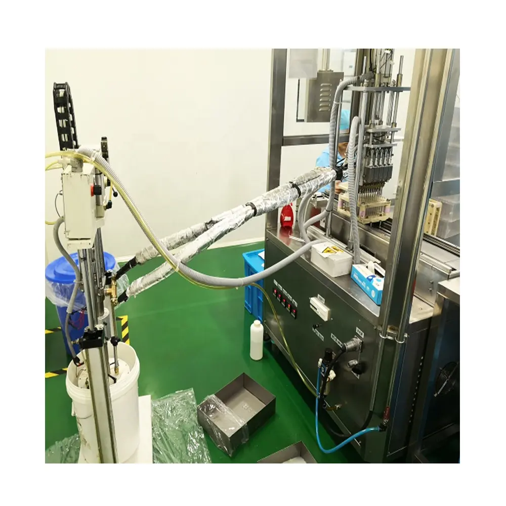 Máquina de enchimento automático do gel da separação do soro para gel, heparin, linha de produção do tubo prp