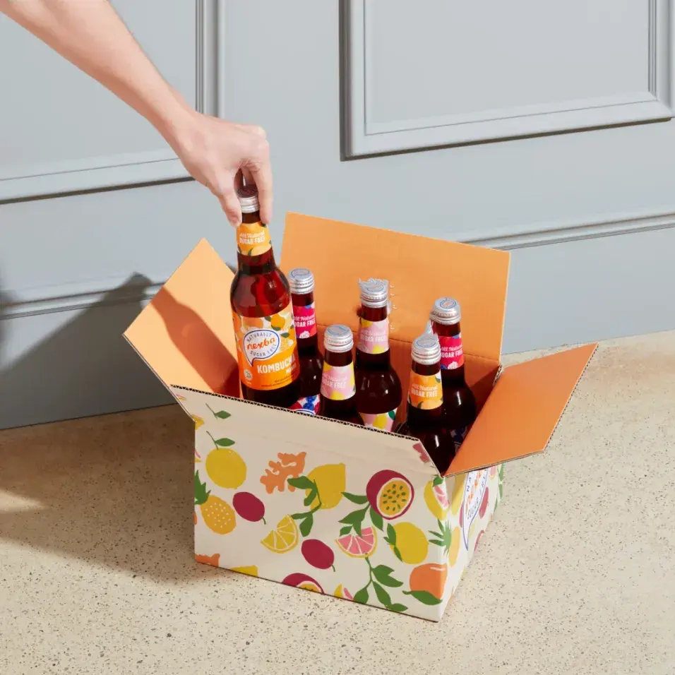 custom cardboard 6 pack beer bottle carrier six beer packaging boxes