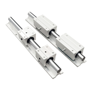 Rieles lineales SBR20, guía lineal, 1000mm, 20mm, 4 unidades, bloque de rodamiento de bolas SBR20UU, enrutador CNC, 2 uds. - Product Image 1