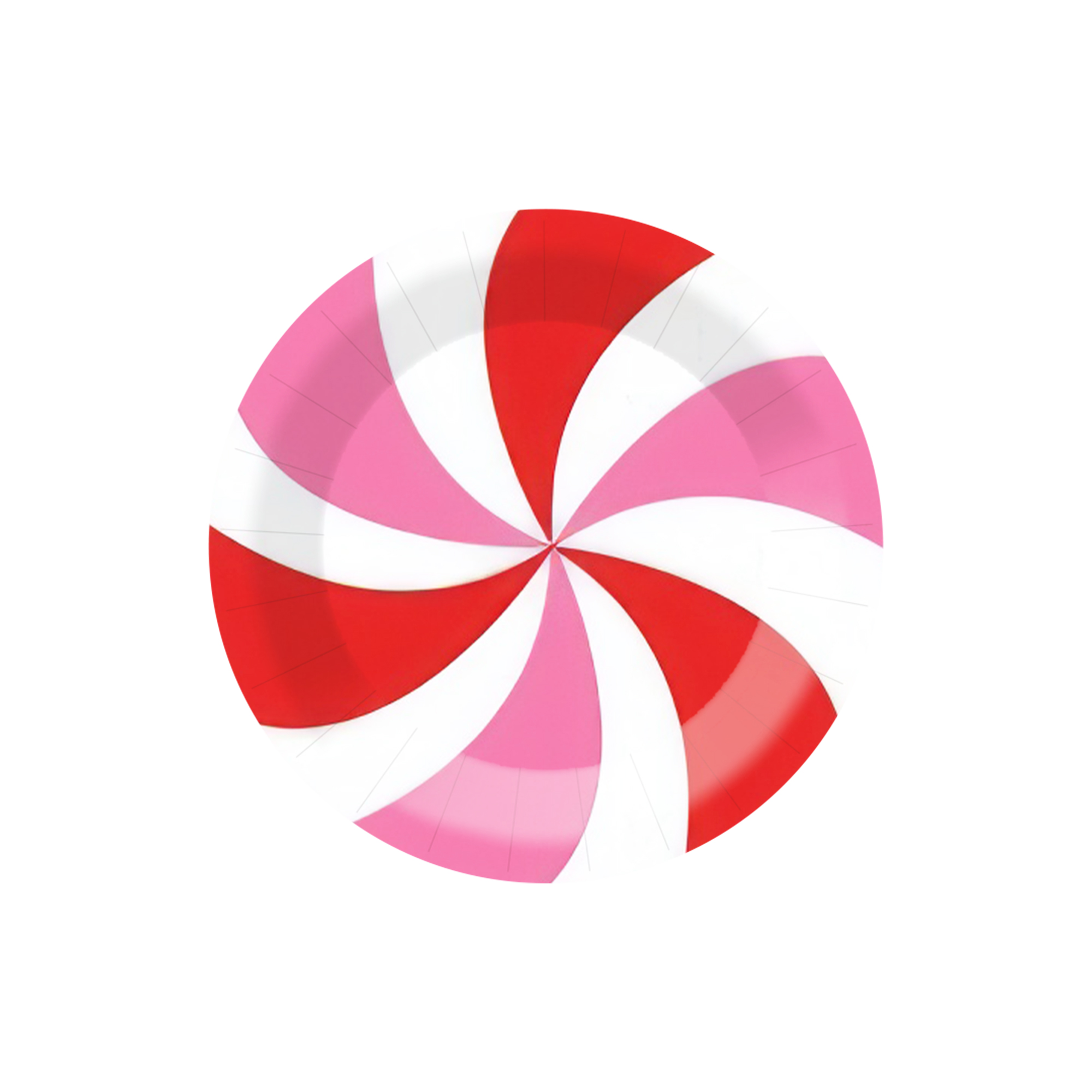 Plato de papel de 7 pulgadas * 8 unidades