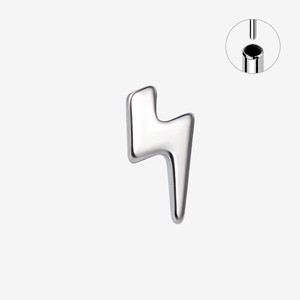 ASTM F136 <strong>Titanium</strong> 18G Labret Piercing Rings Lip Rings with Star Moon Heart Top Push in Threadless <strong>Titanium</strong> Body Jewelry - Product Image 5