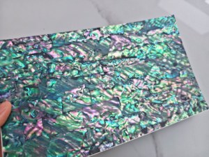 Wholesale Sea Shell Sheet Natural Abalone Shell Sheet <strong>Paua</strong> Paper for Musical Furniture Instruments <strong>Inlay</strong> - Product Image 5