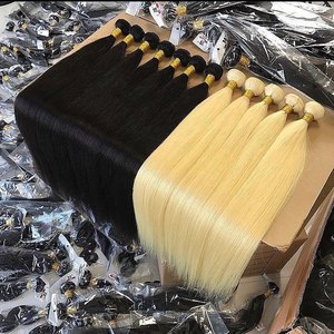黒人女性のための卸売オリジナルバージンブラジルヘアバンドル生ミンクヘアバンドル人毛 - Product Image 1