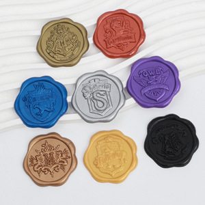 Thiết Kế Logo Phong Bì Thư Mời Sáp Nhãn Dán Dập Nổi Nhựa Trang Trí Sơn Con Dấu Colorizing Sáp Nhãn - Product Image 3