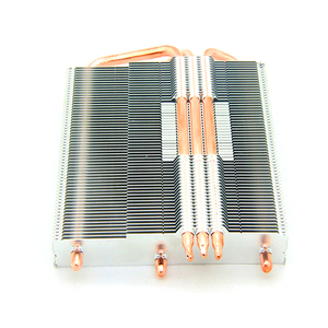 Kunden spezifische AL1100 Stamped Zipper Fin Electronic Server CPU Biegen Kupfer rohre Heat Pipes Programmierer Emulatoren Debugger