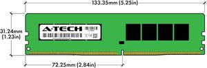 A-tech 16GB DDR4 2400MHz PC4-19200 DIMM ECC olmayan UDIMM bellek yükseltme kiti <span class=keywords><strong>MSI</strong></span> <span class=keywords><strong>B360M</strong></span> PRO-VH H310M oyun artı MPG Z390 stok