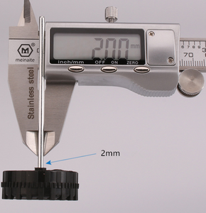 Diy Smart Car 2 X34mm Kunststoff felgen mit weichen Gummireifen für RC Car DIY Spielzeug zubehör für Vorbau für Arduino Kit - Product Image 4