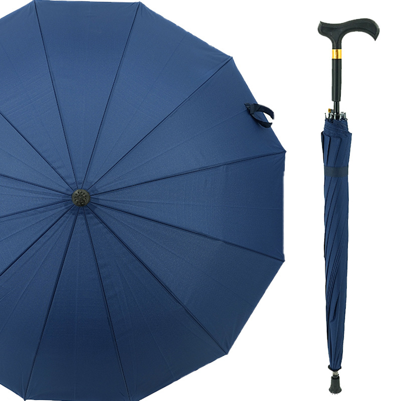 crutches golf umbrella