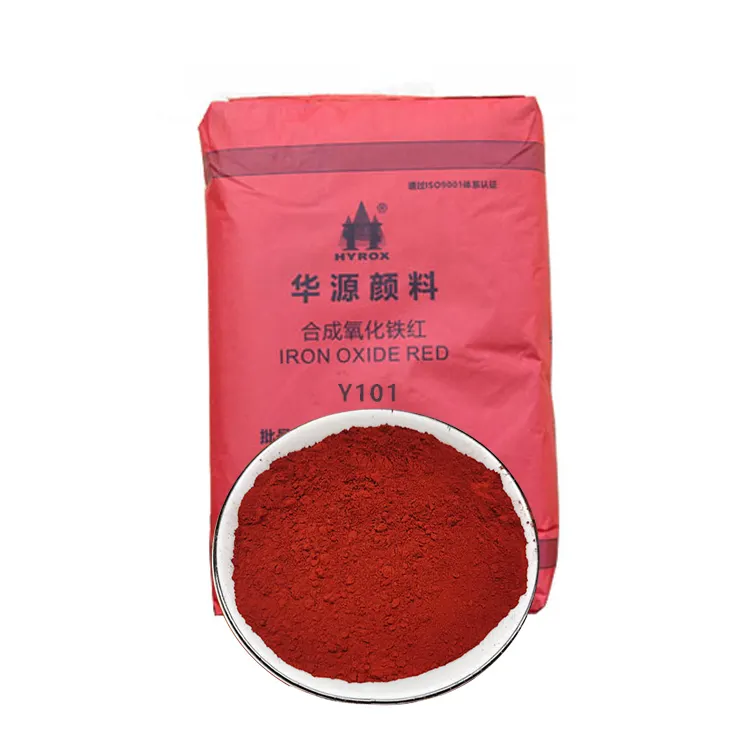 מכירה לוהטת CAS1332-37-2 דיו צבע זיגוג פלסטיק בדיחות, דקורטיבי נייר, צבע אריח ייצור FeO3 פיגמנט אבקת תחמוצת ברזל אדום