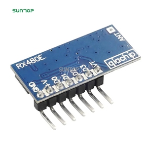 4-CH-Ausgang für Fernbedienungen 1527 2262 HF-Empfängercode-Decoder modul 433MHz RX480E-Funkempfängermodul - Product Image 2