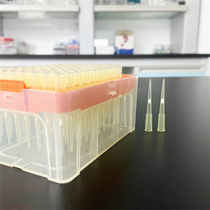 IKEME laboratuvar plastik pipet ucu 10ul 100ul 200ul 5ml 10ml mikro pipet uçları tek kullanımlık sarı plastik pipet ipuçları - Product Image 3