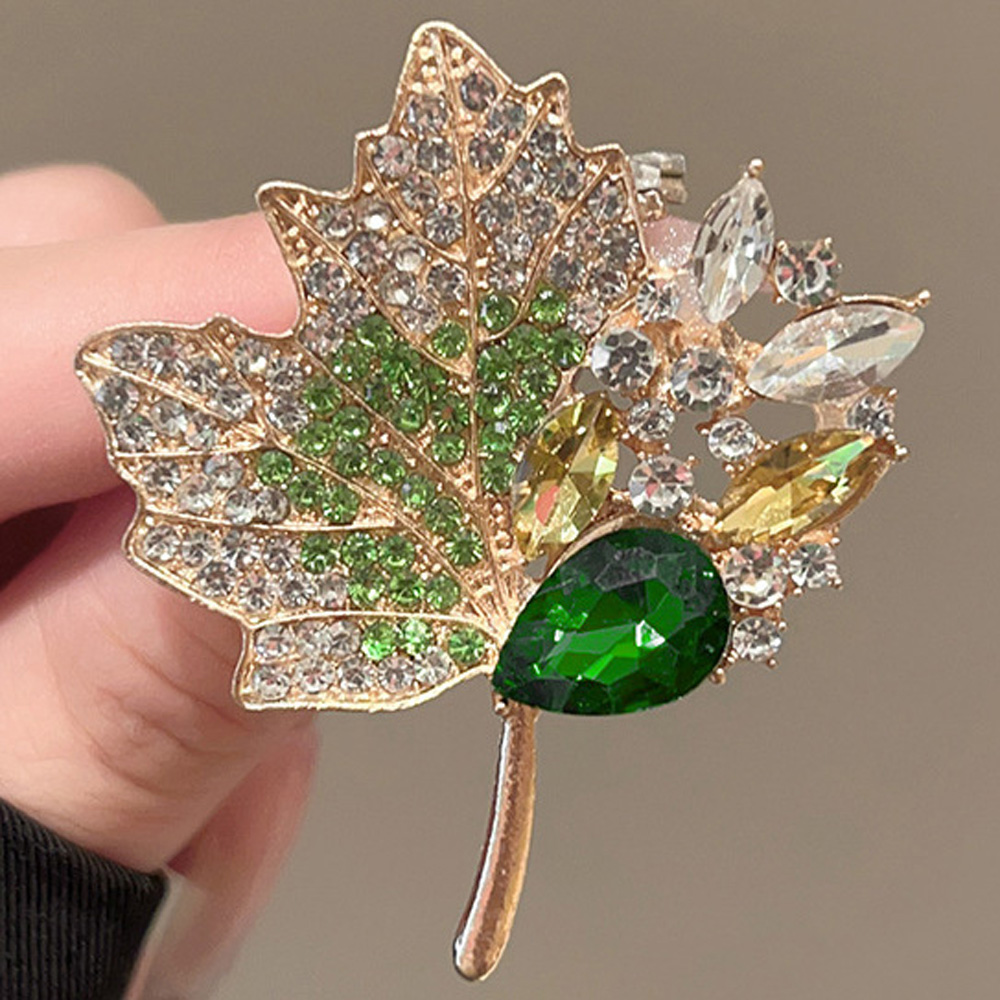 003 Green Maple Leaf 5.3 * 4.5cm/14.1g