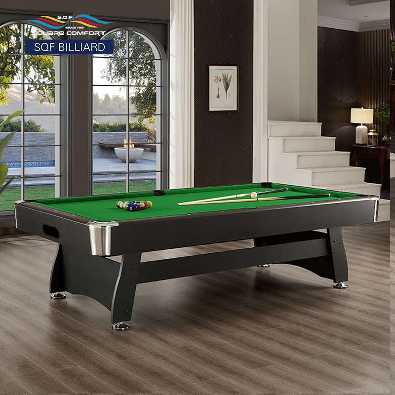 9ft MDF 3 in 1 pool table green