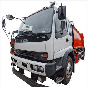 Camión de basura compactador, 8m3 con sistema de operación y función de compresión para recolección de basura - Product Image 1
