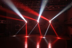 Сценический светодиодный мини-проектор, 8 глаз, лазерный свет, DMX, 512 звуковой контроллер, синхронизация музыки, для вечеринки, диско-ди-Джея, Модное Освещение - Product Image 6