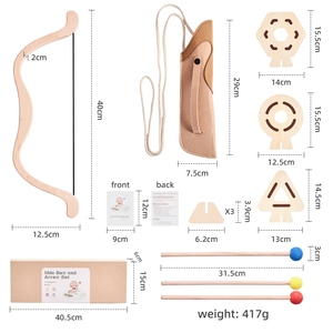 男女通用益智木弓箭玩具套装2至4岁流行儿童玩具 - Product Image 2