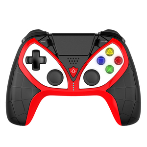 无线游戏控制器可编程游戏手柄PS4游戏控制器，带发光二极管3.5毫米耳机插孔