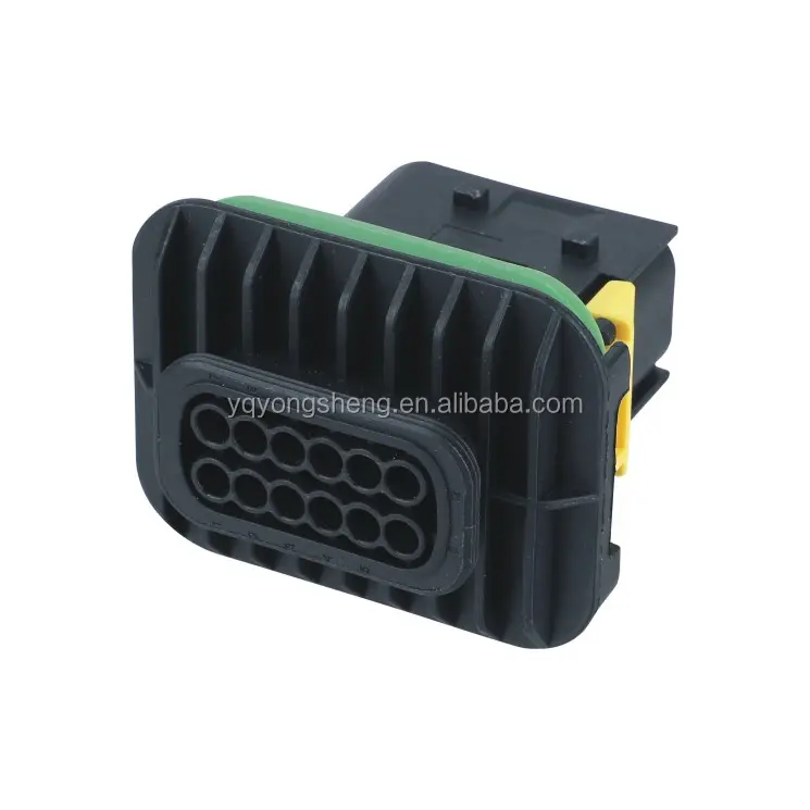 1-1564520-1 carcasa de conector de amperio hembra de 12 pines eléctricos para camión