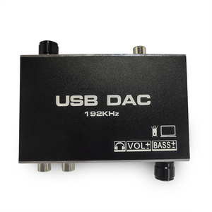 New Arrival USB DAC Digital to Analog Audio Converter 192KHz Support USB to Transmit PC-side Player signal - Product Image 1