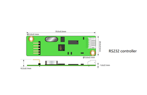 17.3 inch 5-Wire USB & giao diện nối tiếp mới được tăng cường Kính Điện trở màn hình cảm ứng - Product Image 3