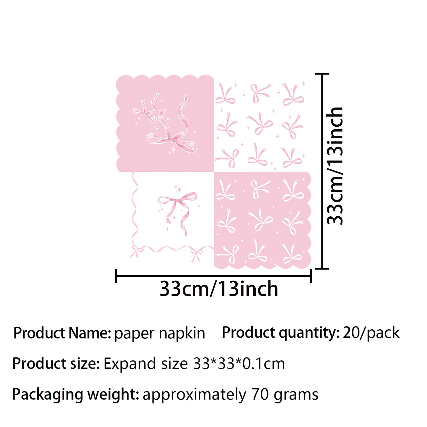 servilletas de papel 20 unidades