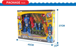 31pcs tomar aparte de perforación robot Educativo ciencia robótica kit para los niños de la escuela con luz y sonido - Product Image 5