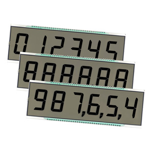 Prodotti superiori personalizzati HTN positivo statico 7 segmenti modulo Display SJXDGN033 punto decimale modulo schermo LCD - Product Image 1