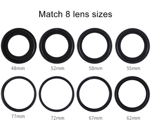 Fabrika OEM halka flaş ışığı RF100mm f2.8 RF 100mm f2.2 EF 100mm f2.8 f4.0 24 - 70 mm f4.0 VM-160 LED makro halka ışık flaş - Product Image 4