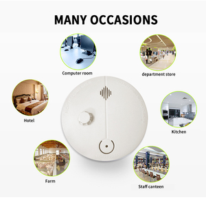 DC 9v Battery Heat Detector and Alarm <strong>Systems</strong> Operated Heat Fire Detector - Product Image 6