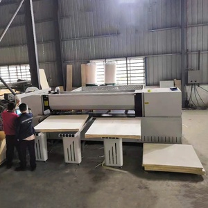 Sierra de mesa automática para carpintería, sierra de haz de Panel de ordenador, máquina de sierra de Panel de corte de haz de carga trasera CNC - Product Image 2