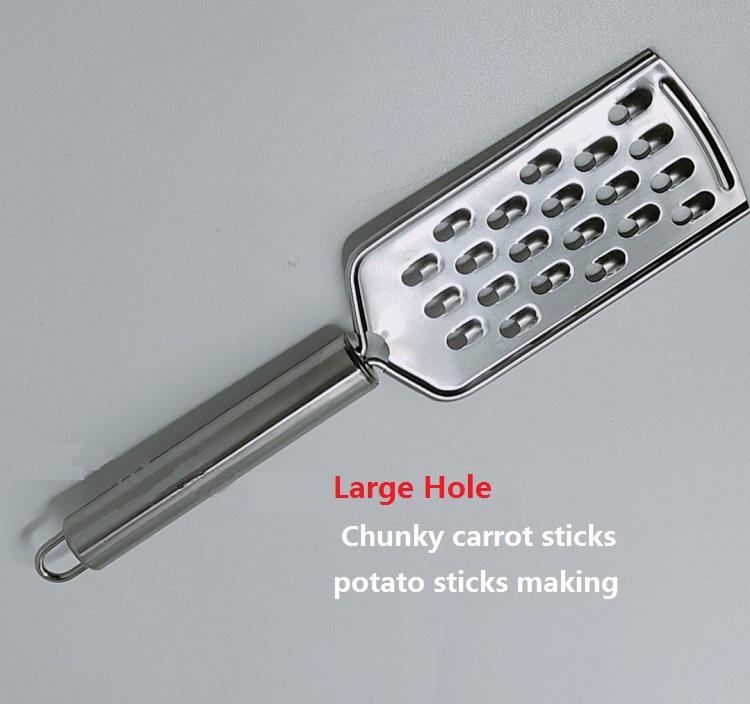 5 Râpe à gros trous-Manche rond