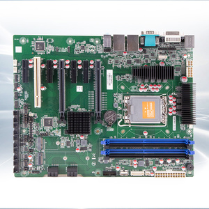 Промышленная материнская плата ATX с богатыми портами ввода/вывода, чипсет PCIE и PCI Q670, ядро 12-го/13-го поколения