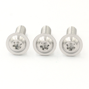 不锈钢什锦M3 M4 M5 M6 M8螺栓盘垫圈六瓣梅花套筒盘头机螺钉英寸 - Product Image 2