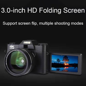 Good Feedback R10 4K HD 48MP Retro Foldable Screen Digital <strong>Camera</strong> CMOS F/3.<strong>2</strong> Video Cameras <strong>8k</strong> Professional Digital - Product Image 4