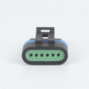 Rectangular Connectors Housing Accessories 12162260 Waterproof Car Female <strong>Delphi</strong> 6 Pin <strong>Connector</strong> - Product Image 2