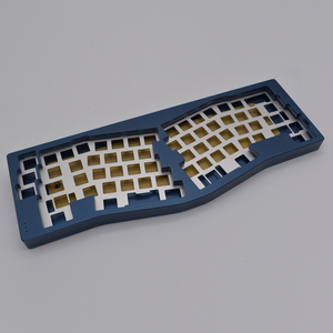 Benutzer definierte Aluminium Metall Tastatur platte Aluminium legierung Gehäuse Diy Mechanische Tastatur Kit Cnc Bearbeitungs teil - Product Image 3