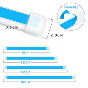 RGB LED Strip Hood Light Through-Type Auto Strobe ดัดแปลงไฟหน้ารถอัพเกรด1.2/1.5/1.8m ตกแต่งต้อนรับแสง - Product Image 6