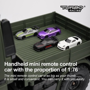 レーシング4CH 2.4GHZ 1:76 C74 RCスポーツカーRTRキット子供と大人のためのミニフルプロポーショナルリモコンおもちゃ - Product Image 6