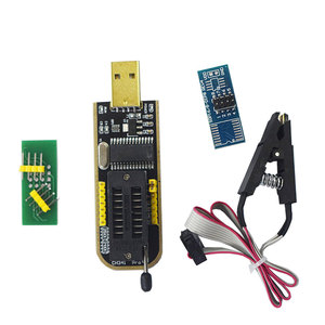 CH341 2425シリーズEEPROMフラッシュBIOSUSBプログラマーモジュールSOIC8SOP8テストクリップEEPROM93CXX/25CXX/24CXXDIYキット用 - Product Image 1