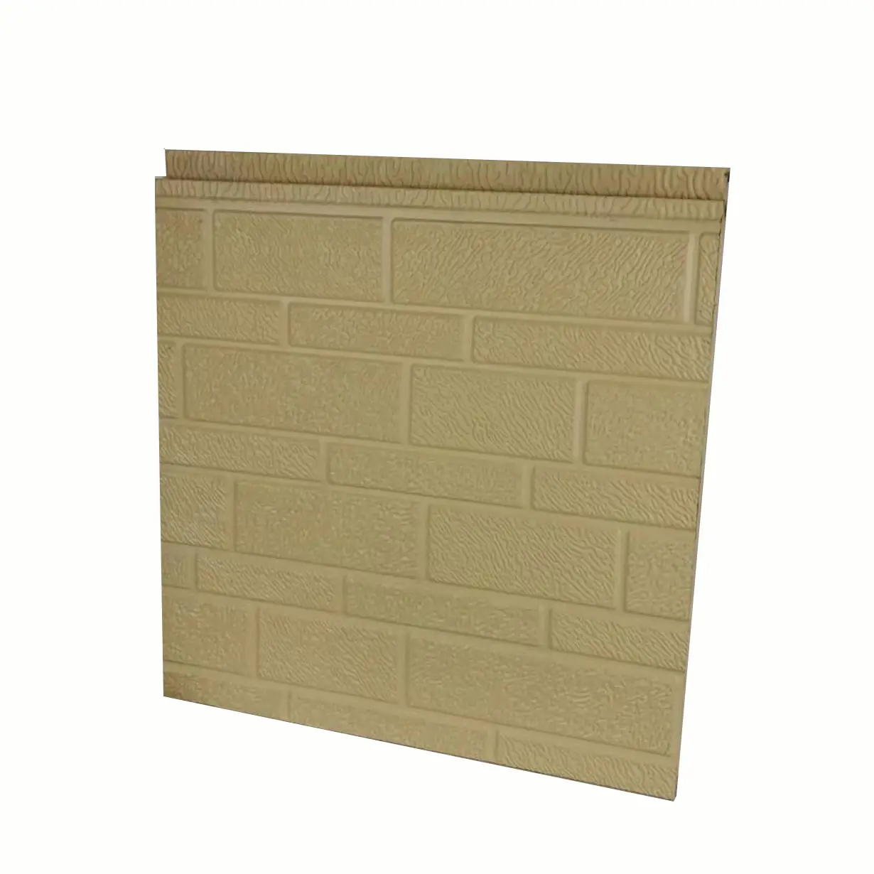 Gevelbekleding Gevel Gebruik Stijve Buiten Geïsoleerde Schuim Bekleding Decor Brick 3d Board Stalen Buitenkant Decoratieve Muur Panel Pu