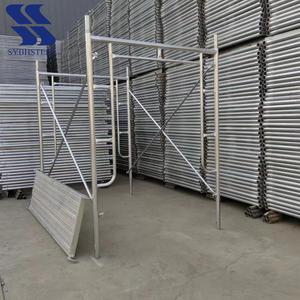 Materiales de andamio Andamio de construcción Andamio de marco de acero ajustable para construcción con características de montaje rápido - Product Image 5