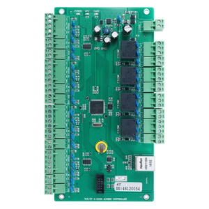 Pannello di controllo di accesso alla rete professionale 2 porte Wiegand 26Bit 34Bit 66Bit TCP IP con Software