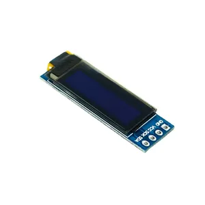 0.91 Inch OLED Module 0.91&quot; White Blue 128X32 <strong>LCD</strong> LED Display 0.91&quot; IIC Communicate for <strong>Arduino</strong>