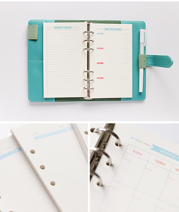 Blue Head A6 Planner Refills Inserts Loose Leaf Paper Filler Paper for 6-Ring Binders Daily Weekly Monthly to Do - Product Image 4