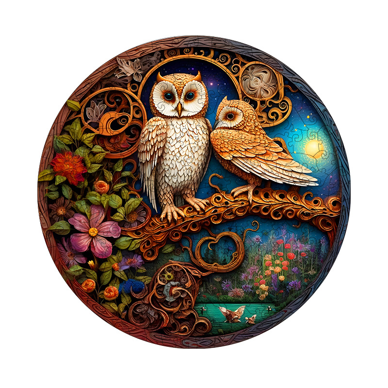 CSHCPT0014 Owl Couple