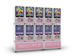 Машина WANGERBAO Gacha, Заводская монетоприемная машина Gashapon, изготовленная на заказ Мини 60-100 мм Капсула, игрушечный автомат гачапон - Product Image 4