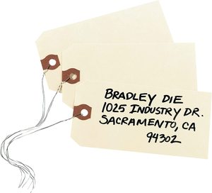 Etiquetas de tarjetas de identificación de nombre impresas de diseño personalizado de varios estilos y etiquetas de etiquetas con cuerdas para ropa - Product Image 1