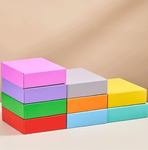 Super Hard Color Plane <strong>Box</strong> Suitable for All Products Delivery Packing Boxes Senior Jewelry Gift <strong>Box</strong> Different Colors and Sizes