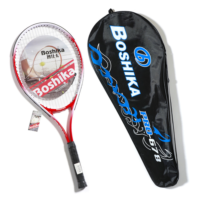 Racchetta da tennis rossa + borsa