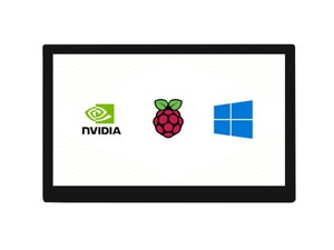 Waveshare 10.1 pollici QLED Quantum Dot display 1280*720G + G pannello in vetro temperato display OLED per Raspberry Pi Jetson - Product Image 2